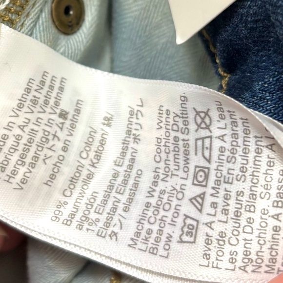 NWT J.Crew Petite Denim Trouser Jean in Charlotte Wash - Picture 10 of 10